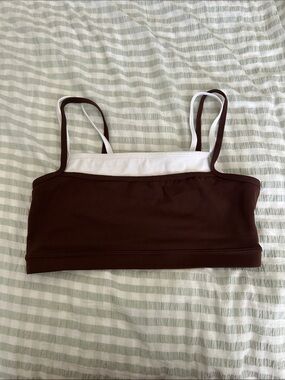 Abercrombie YPB Layered Sports Bra